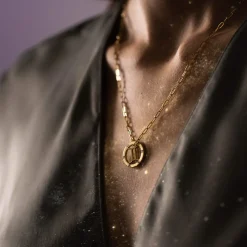 Pisces Zodiac Symbol Necklace