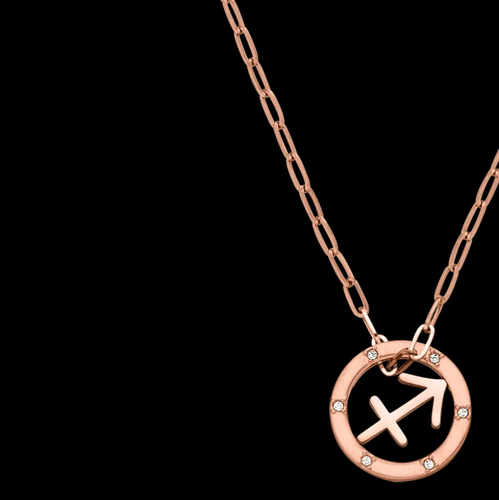 Sagittarius Zodiac Symbol Necklace