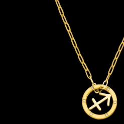 Sagittarius Zodiac Symbol Necklace