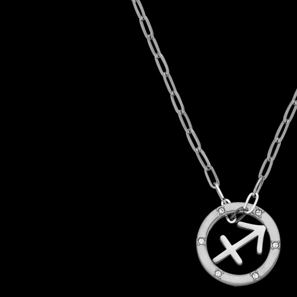 Sagittarius Zodiac Symbol Necklace