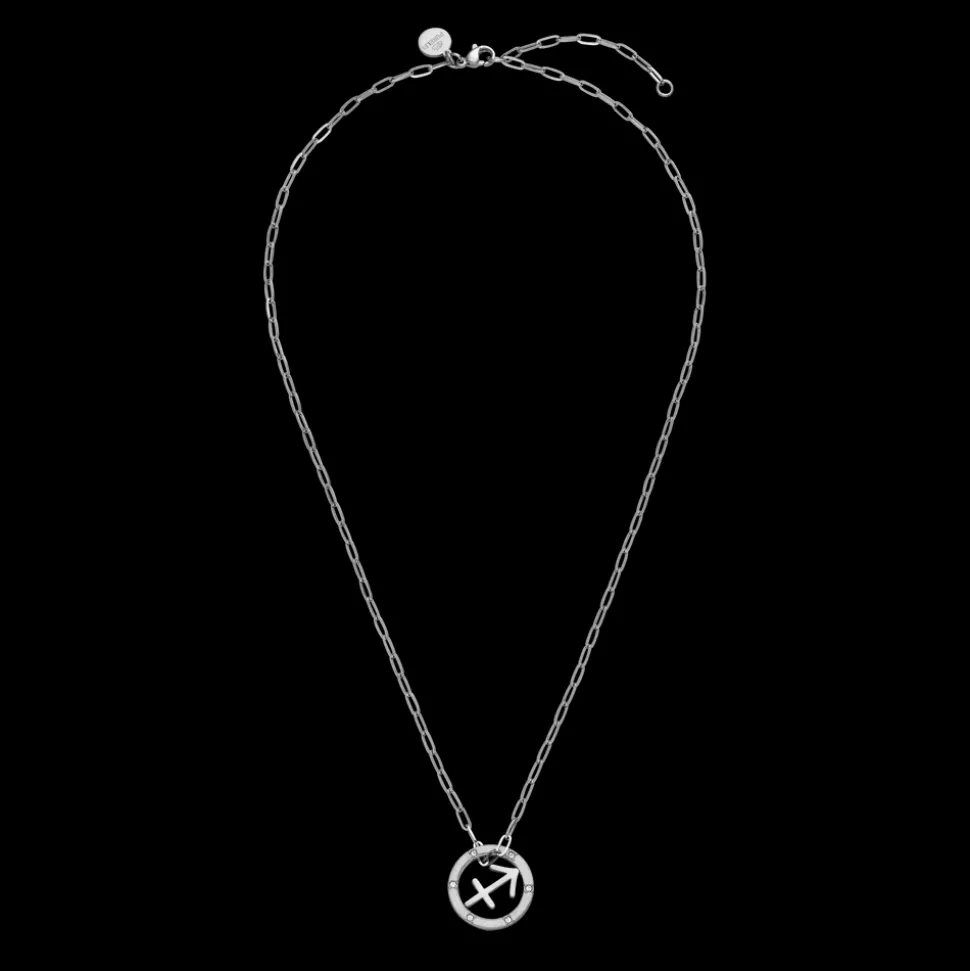 Sagittarius Zodiac Symbol Necklace