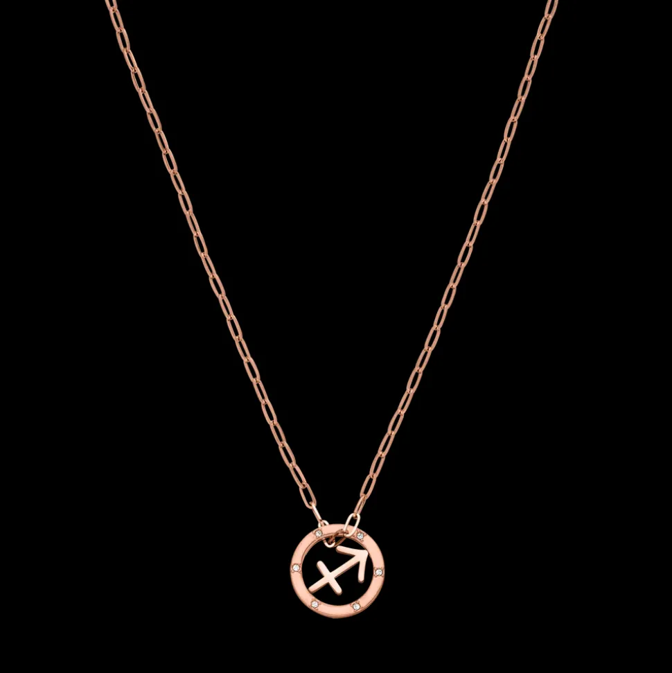 Sagittarius Zodiac Symbol Necklace