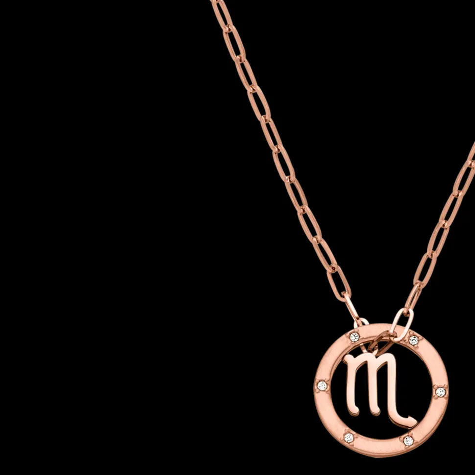 Scorpio Zodiac Symbol Necklace