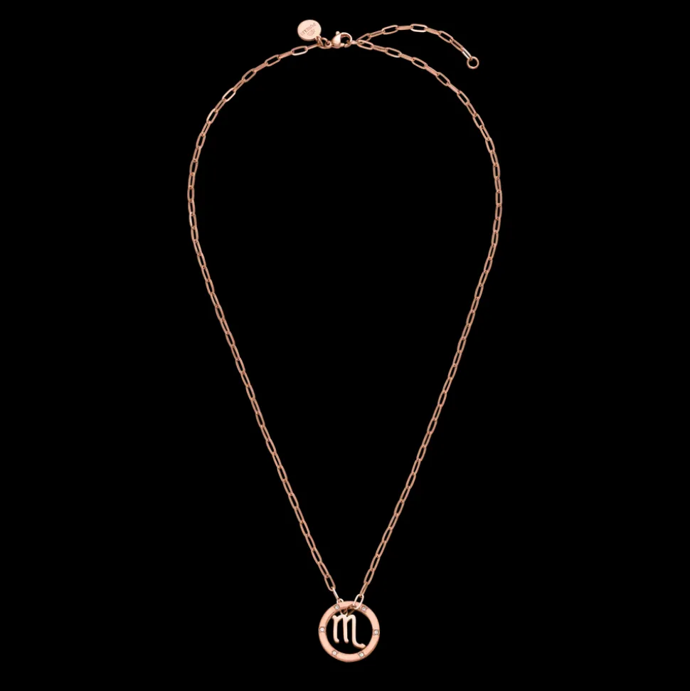Scorpio Zodiac Symbol Necklace