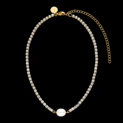 Shimmering Pearl Kette