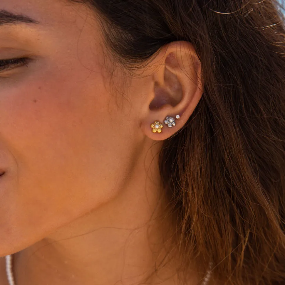 Shiny Bloom Earrings