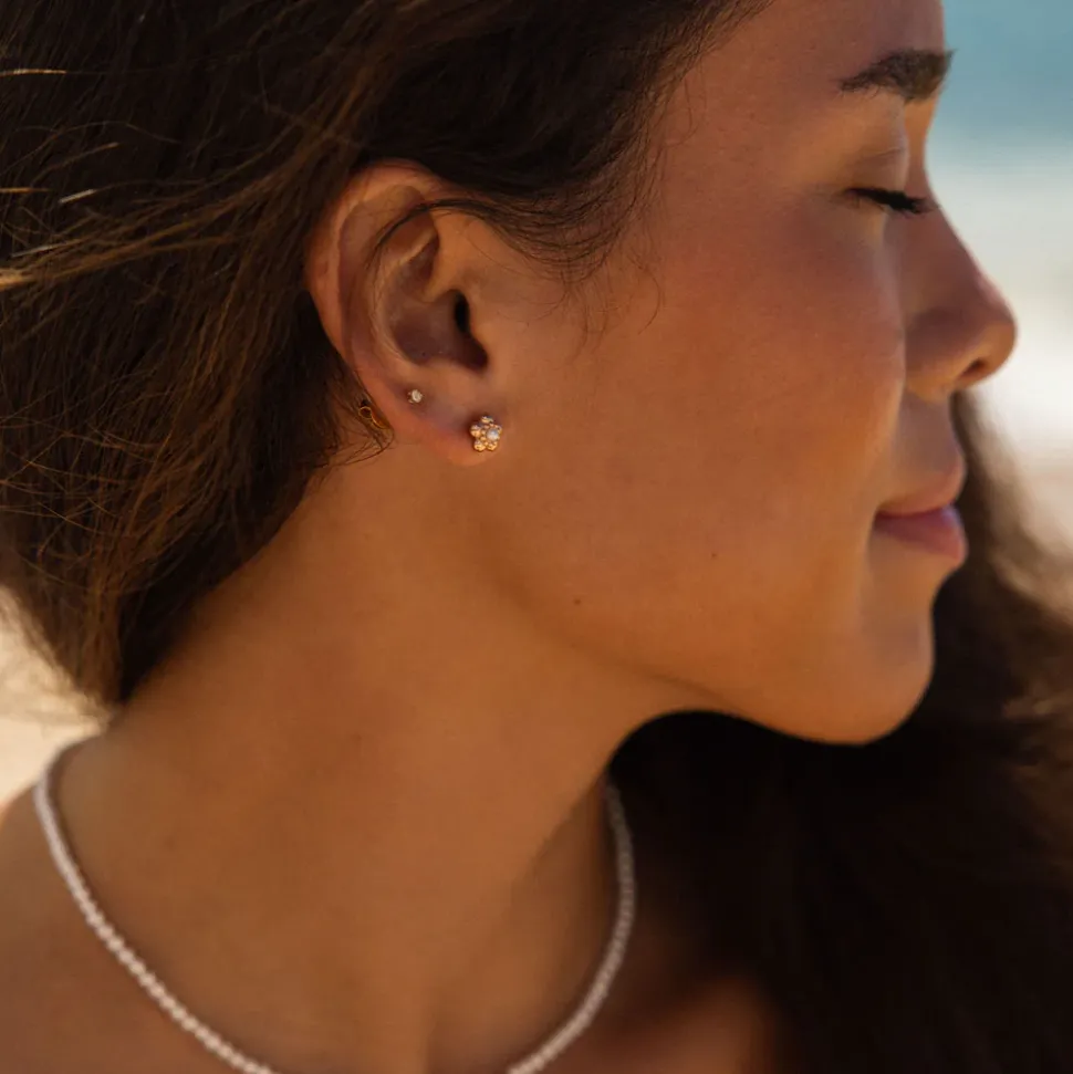Shiny Bloom Earrings