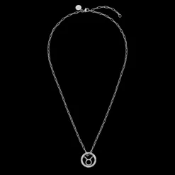 Taurus Zodiac Symbol Necklace
