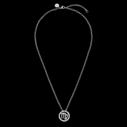 Virgo Zodiac Symbol Necklace