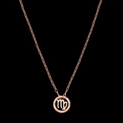 Virgo Zodiac Symbol Necklace