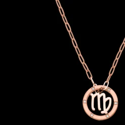 Virgo Zodiac Symbol Necklace