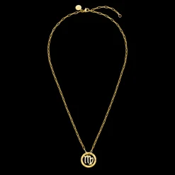 Virgo Zodiac Symbol Necklace
