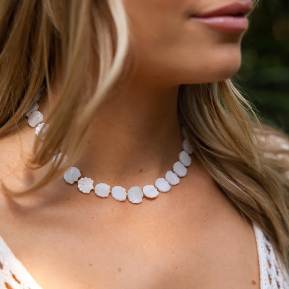 White Sparkle Necklace